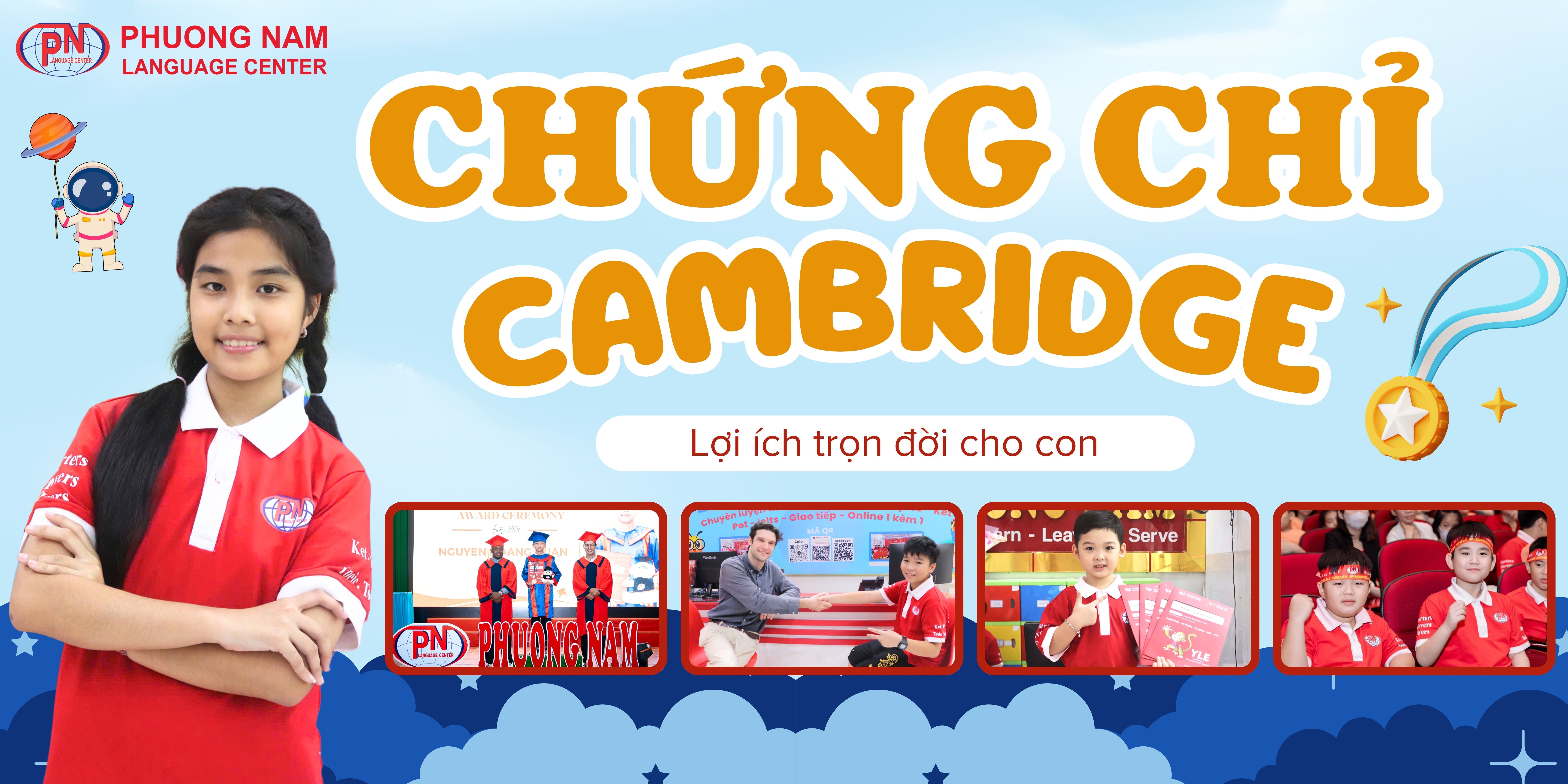 CHỨNG CHỈ CAMBRIDGE - LỢI ÍCH TRỌN ĐỜI